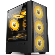  Корпус Accord ACC-ZCU1B, mATX, Mini-Tower, без БП, черный 
