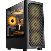  Корпус Formula Air Mesh G3 черный без БП mATX 4x120mm 2x140mm 2xUSB3.0 audio bott PSU 