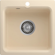  Кухонная мойка GranFest Smart GF-SM430 бежевый 
