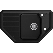  Кухонная мойка GranFest GF-C800E черный 