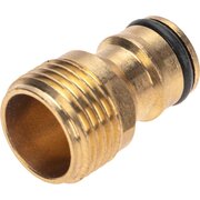  Адаптер Rexant 62-0276 латунный 1/2", внешняя резьба 
