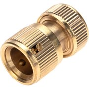  Коннектор для шланга Rexant 62-0279 Четыре Сезона латунный быстросъемный, 1/2", с аквастопом 