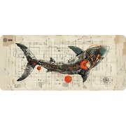  Коврик для мыши Cactus Shark CS-MP-COR03XXL 900x400x4мм 