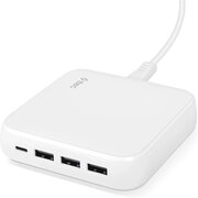  СЗУ TTEC 2SCG02B SmartCharger Quattro GAN PD GaN USB-C 45W/USB-A 20W *3 White 