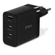  СЗУ TTEC 2SCG03S SmartCharger 65W PD/GAN USB-C Travel Charger Black 