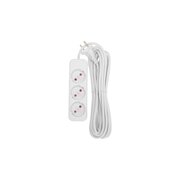  Удлинитель Rexant 13-4008 Standard 3 гнезда, 5м, б/з, белый 
