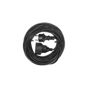  Удлинитель силовой PROconnect PROc-Uc 13-4910 2x0.75кв.мм 1розет. 20м ПВС 6A без катушки черный 