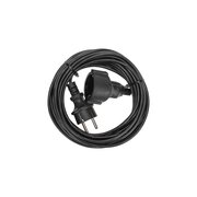  Удлинитель силовой PROconnect PROc-Uc 13-4909 2x0.75кв.мм 1розет. 10м ПВС 6A без катушки черный 