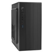  Корпус EXEGATE BAA-408U EX298155RUS Minitower mATX W/PSU 2хUSB+USB3.0 HD Audio черный 