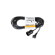  Удлинитель силовой PROconnect PROc-Uc 11-7114 2x0.75кв.мм 1розет. 10м ПВС 6A без катушки черный 