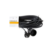  Удлинитель силовой PROconnect PROc-Uc 11-7115 2x0.75кв.мм 1розет. 20м ПВС 6A без катушки черный 