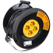  Удлинитель силовой PROconnect Standard 11-7604 3x1.0кв.мм 4розет. 20м ПВС 10A катушка черный 