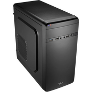  Корпус FORMULA (AEROCOOL) QS-180 black MiniTower (mATX, без БП, USB2.0+USB3.0) 