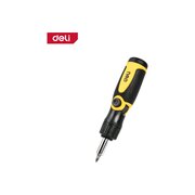  Отвертка многофункциональная с трещоткой Deli DL260113 13-в-1 