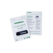  USB-флешка TOPOMAX PK-TG121GY 64G USB 2.0 графит нс 