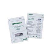 USB-флешка TOPOMAX PK-TG117 4G USB 2.0 металл 