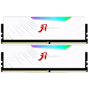  ОЗУ Kingbank KRRW series (K5.01.FLM5FF9301) 96GB (2x48Gb) 6400MHz DDR5 White Heatsink RGB / Hynix M-die CL32 (32-39-39-99) 
