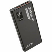  Внешний аккумулятор GoPower PB03-10 10000mAh 3.0A 22.5W 2USB/Type-C черный (00-00029659) 