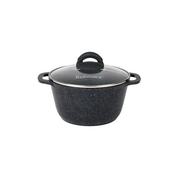  Кастрюля KUKMARA Granit кгч35а black 