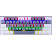  Клавиатура REDRAGON Fizz Rainbow 72602 белый/серый 