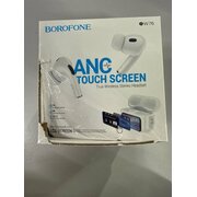  УЦ Наушники bluetooth BOROFONE BW76 Brocade true wireless ANC noise reduction touch screen BT headset белый (плохая упаковка) 