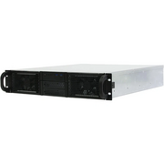  Корпус Procase RE204-D0H8-FE-65 2U, 0x5.25+8HDD, черный, без блока питания (2U,2U-redundant), глубина 650мм, EATX 12"x13", панель вентиляторов 