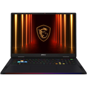  Ноутбук MSI Raider A18 HX A9WJG-216RU (9S7-182L72-216) AMD Ryzen 9 9955HX3D/64Gb/SSD2Tb/RTX 5090 24Gb/18"/IPS/UHD+/120Hz/MiniLED/Win11/Core Black 