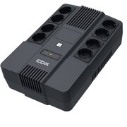  ИБП CBR UPS-OFK-101E-1000 1000VA/600W Schuko CEE 7 Outlets (x4 Battery Surge Protected, x4 Surge Protected), LED, AVR, 12V/10Ah 