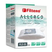  Пылесборники Filtero FLS 01 (S-bag) (4) Allergo 4шт 