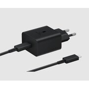  СЗУ Samsung EP-T4511XBEGGB 45W 2pin USB-C + Кабель Type-C to Type-C Черный 