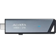  USB-флешка A-DATA Elite UE800 (AELI-UE800-2T-CSG) 2TB USB 3.2/TypeC, Серый, металлич.1000/1000 Mb/s 