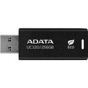  USB-флешка A-DATA UC320 (UC320-256G-RBK/BK) 256GB USB 3.2, черный выдвижной 