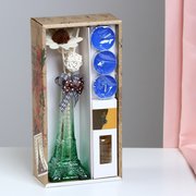  Набор подарочный "Париж": ваза,свечи,аромамасло сандал,декор, "Богатство Аромата" (4355340) 