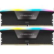  ОЗУ CORSAIR Vengeance RGB CMH32GX5M2B6400C32 32GB 6400МГц DDR5 CL32 DIMM (Kit of 2x16GB) XMP 3.0, Black 