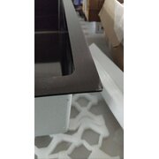  УЦ Кухонная мойка Arfeka Eco PVD AR 600*500см Nano Black (скол на углу, ПУ) 