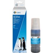  Чернила G&G GG-GT52C голубой100мл для HP Ink Tank 110/115/116/118/310/315/316/318/319 