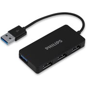  Разветвитель Philips SWV3704/70 USB x4 длина кабеля 18cm 