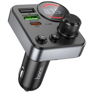  АЗУ Bluetooth HOCO E86 Alegria 48W dual port PD30W+QC3.0 черный 