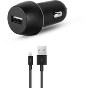  АЗУ TTEC 2CKS20LS SmartCharger In-Car Charger 2.1A + Lightning Cable Black 