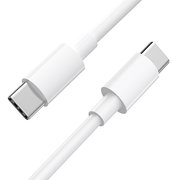  Дата-кабель HOCO X51 High-power 100W charging Type-C to Type-C 1м (белый) 