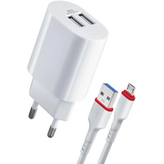  Зарядное устройство DEFENDER UPC-22 2XUSB 5V/2.1A 83678 