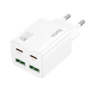  СЗУ HOCO N56 Fundador four-port PD30W2C2A белый 