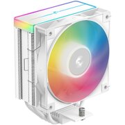  Кулер DEEPCOOL AG400 WH ARGB V2 LGA1851/1700/1200/115X/AM5/AM4 (TDP 220W, PWM, ARGB Fan 120mm, 4 тепл. трубки, белый) Ret 