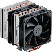  Кулер upHere D8SEK Black / 8HPx6mm, 280W TDP, dual tower, 2x120mm fans, 600-1600RPM, 68.2 CFM, 25dBA 