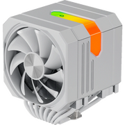  Кулер upHere UP2TC8 White / 8HPx6mm, 280W TDP, dual tower, 2x120mm fans, 600-1650RPM, 68 CFM, 25dBA, ARGB cover 