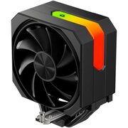  Кулер upHere UP1KC6 Black / 6HPx6mm, 250W TDP, single tower, 1x120mm fan, 600-1650RPM, 68 CFM, 25dBA, ARGB cover 
