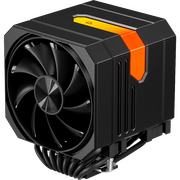  Кулер upHere UP2KC8 Black / 8HPx6mm, 280W TDP, dual tower, 2x120mm fans, 600-1650RPM, 68 CFM, 25dBA, ARGB cover 