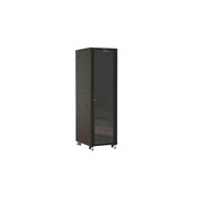  Шкаф серверный Hyperline (TTBR-4261-AS-RAL9004) напольный 42U 600x1000мм 