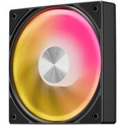  Вентилятор upHere U3KC1 Black ARGB / 120mm, 600-1650RPM, 64.61CFM, 25dBA, hydro bearing 