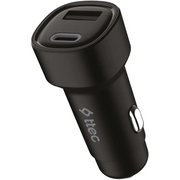  АЗУ TTEC 2CKS35S SmartCharger Duo 3.1A Car Charger USB-C+USB-A Black 